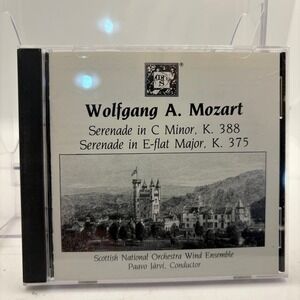 Wolfgang A Mozart Serenade C Minor E flat Major Scottish National Orchestra‎ CD